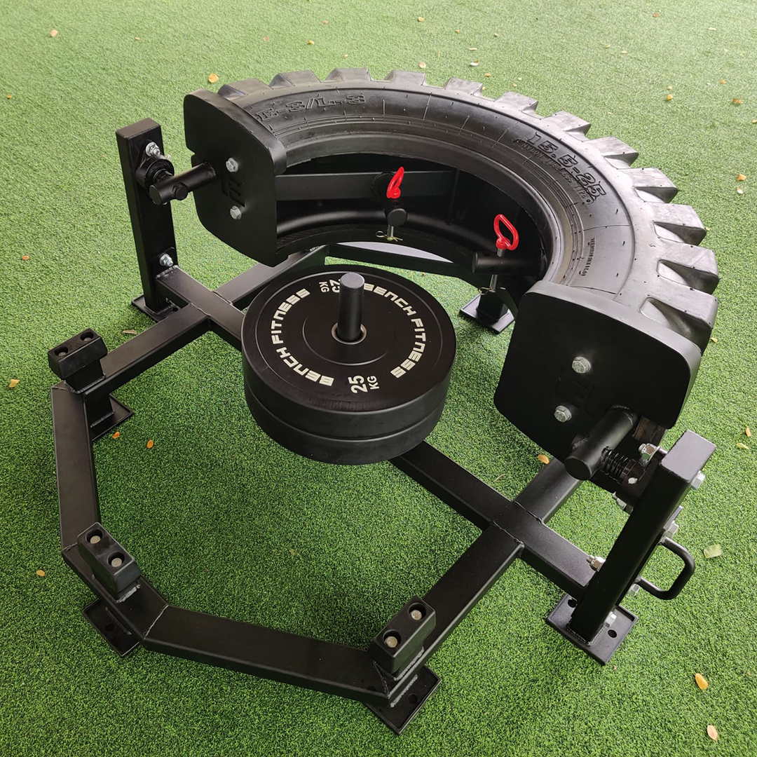 Weight of discount tyre in gym