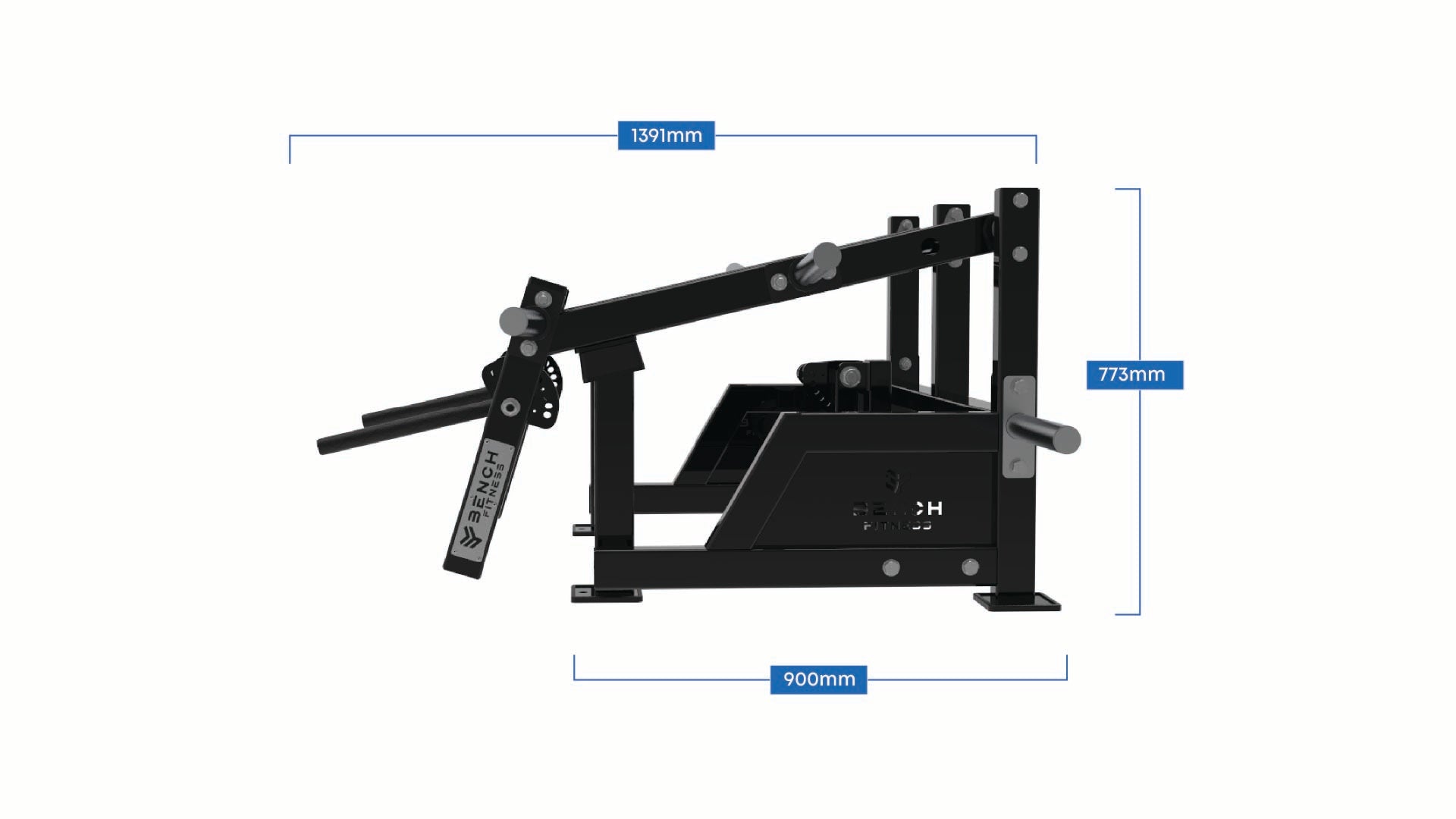 GLUTE PRO Kick Back – Bench Fitness Equipment