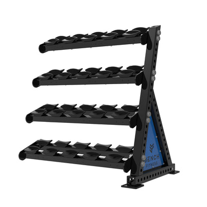 REVOLVE PU DB 1.2m 4 Tier Extension (10 Pairs) – view 1 – Bench Fitness