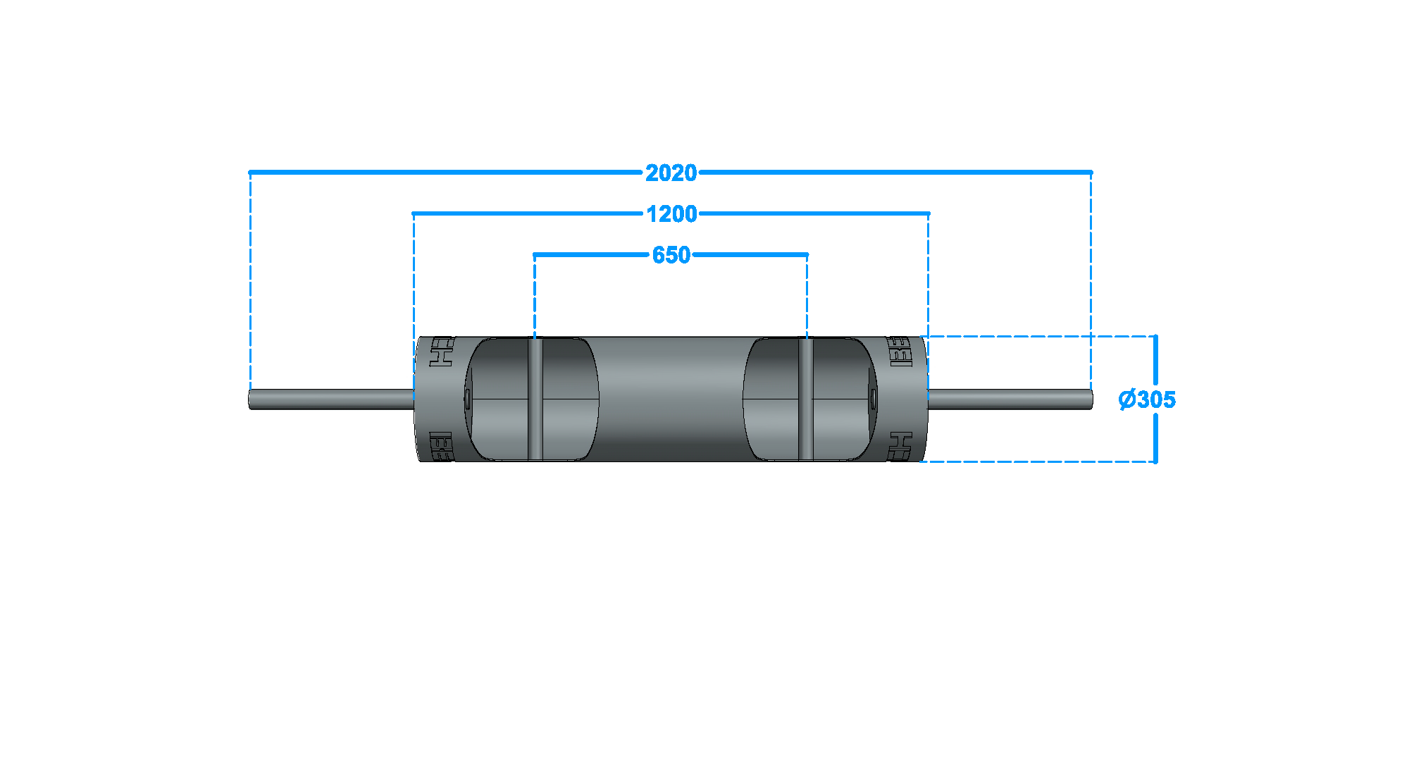 12 Inch Log Bench Fitness Equipment