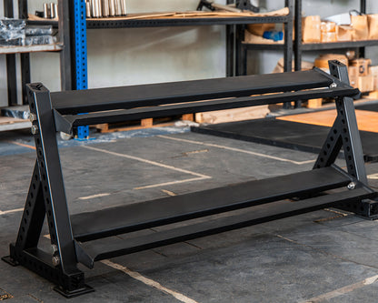 REVOLVE 1.8m 2 Tier Dumbbell Rack