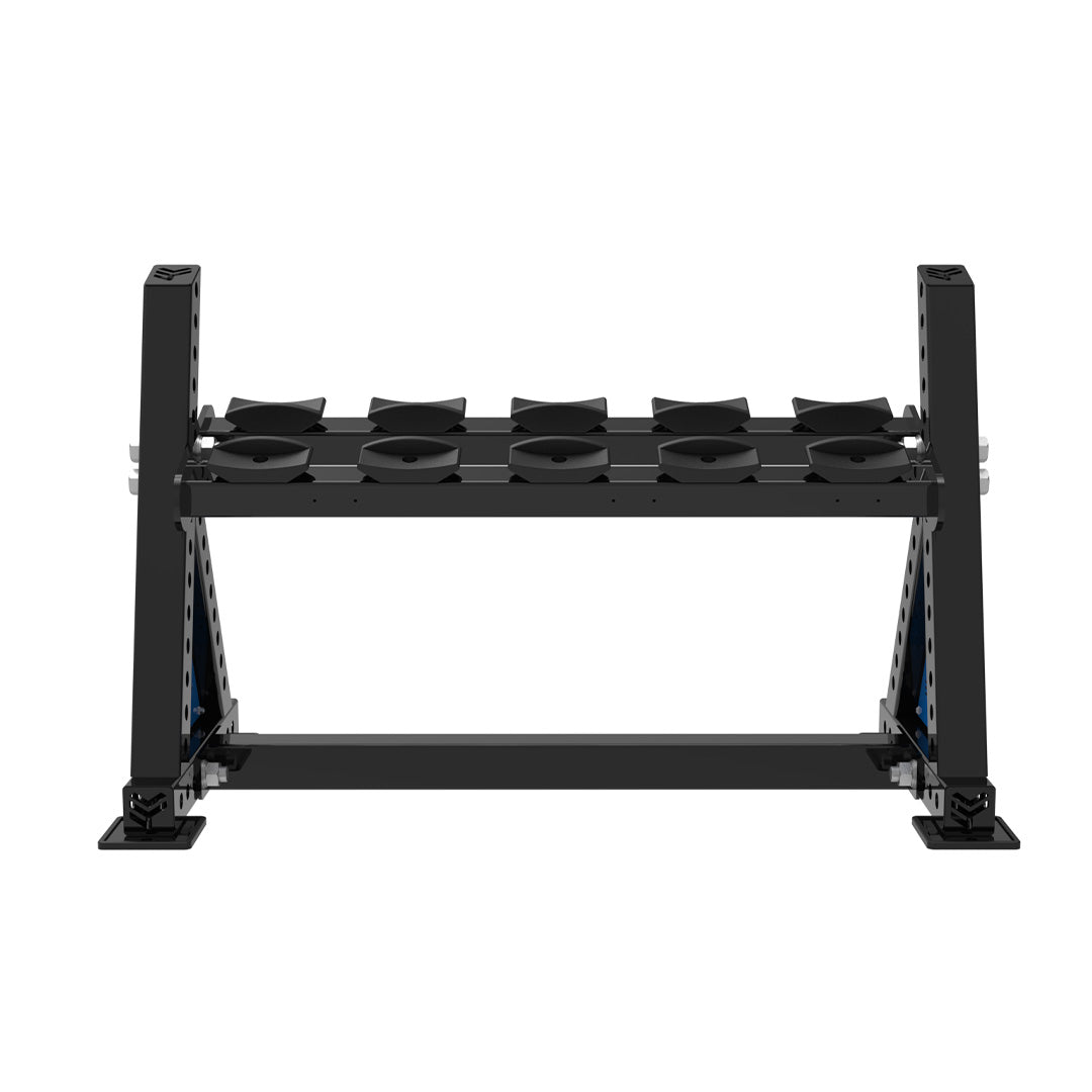 REVOLVE PU DB 1.2m 1 Tier Storage (2.5 Pairs) – view 2 – Bench Fitness
