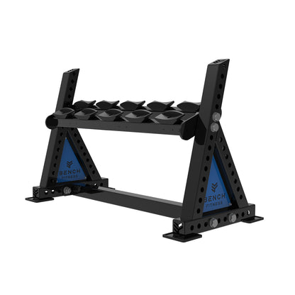 REVOLVE PU DB 1.2m 1 Tier Storage (2.5 Pairs) – view 1 – Bench Fitness
