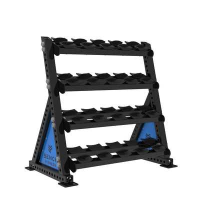 REVOLVE PU DB 1.2m 4 Tier Storage (10 Pairs) – view 3 – Bench Fitness