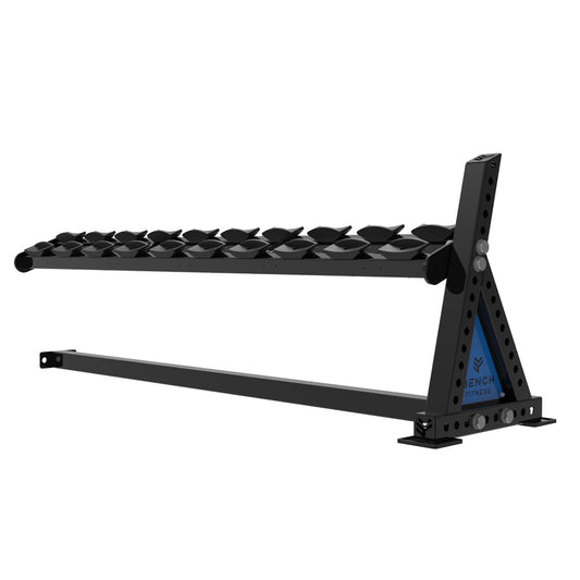 REVOLVE PU DB 2.2m 1 Tier Extension (5 Pairs) – view 1 – Bench Fitness