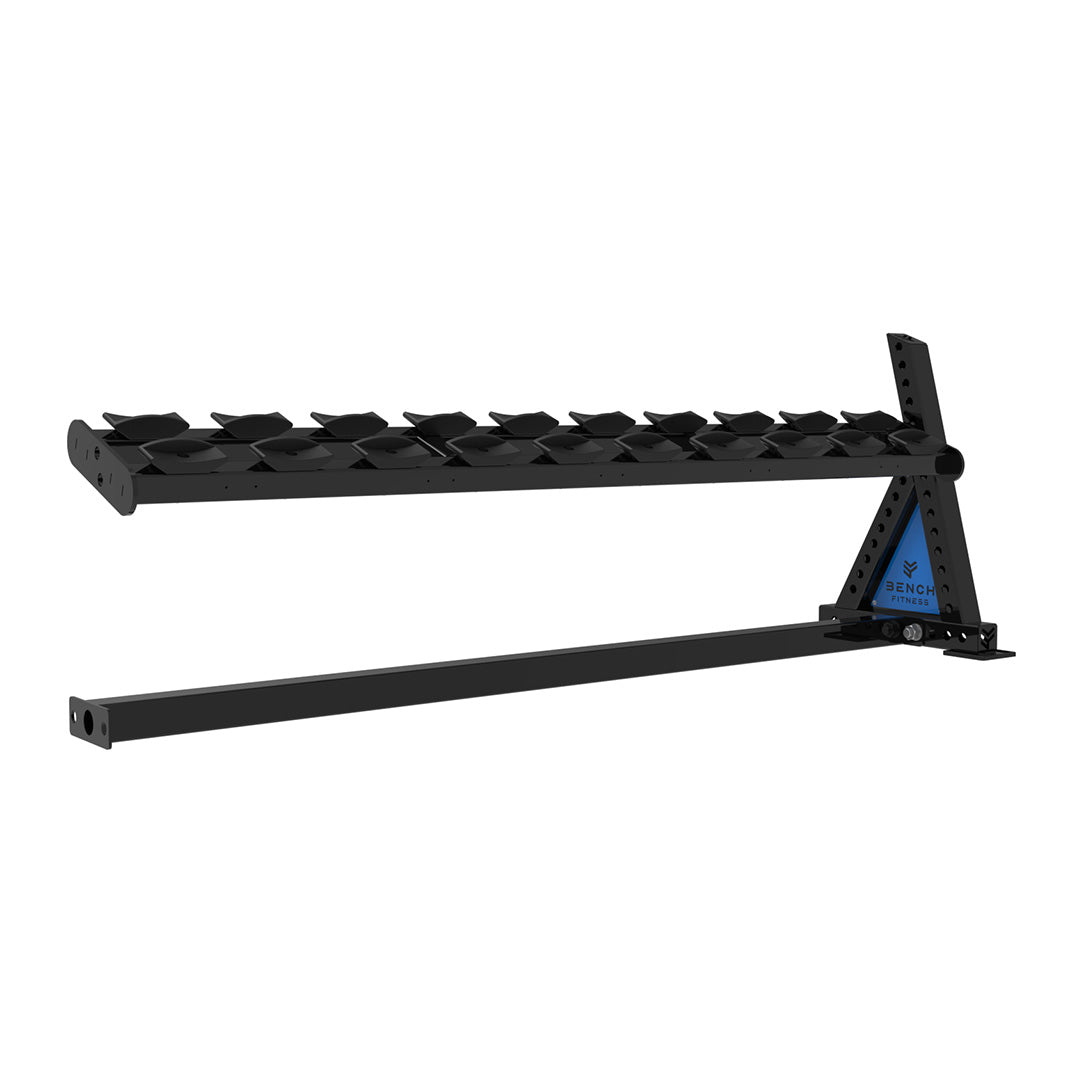 REVOLVE PU DB 2.2m 1 Tier Extension (5 Pairs) – view 3 – Bench Fitness