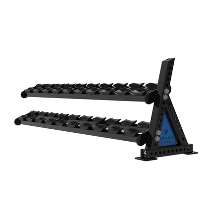 REVOLVE PU DB 2.2m 2 Tier Extension (10 Pairs) – view 1 – Bench Fitness
