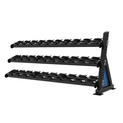 REVOLVE PU DB 2.2m 3 Tier Extension (15 Pairs) – view 1 – Bench Fitness