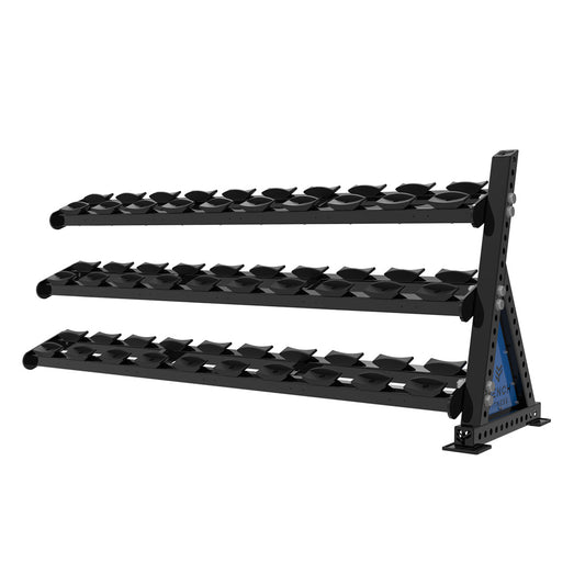REVOLVE PU DB 2.2m 3 Tier Extension (15 Pairs) – view 1 – Bench Fitness