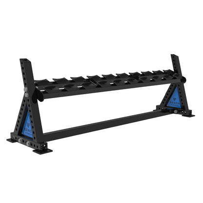 REVOLVE PU DB 2.2m 1 Tier Storage (5 Pairs) – view 3 – Bench Fitness