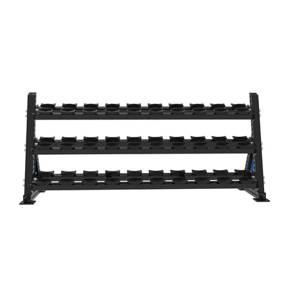 REVOLVE PU DB 2.2m 3 Tier Storage (15 Pairs) – view 2 – Bench Fitness