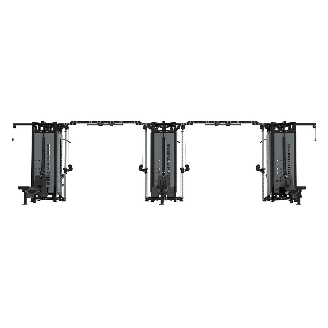 ASPIRE 12 Station Multi Gym – view 2 – Bench Fitness