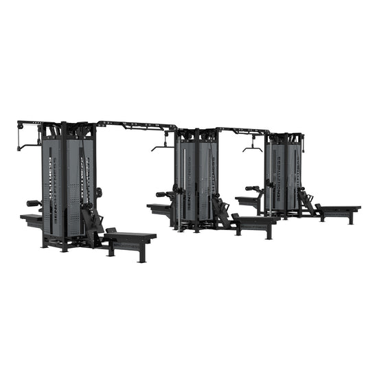 ASPIRE 12 Station Multi Gym – view 1 – Bench Fitness