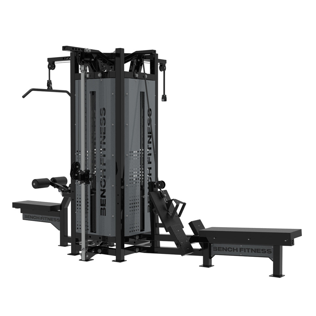 ASPIRE 4 Station Multi Gym – view 2 – Bench Fitness