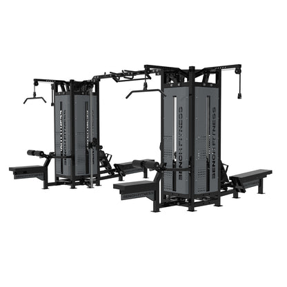 ASPIRE 8 Station Multi Gym – view 3 – Bench Fitness
