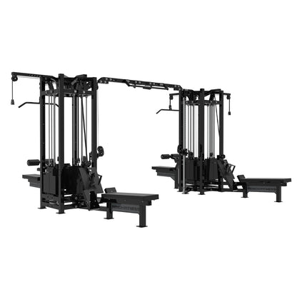 ASPIRE 8 Station Multi Gym – view 4 – Bench Fitness