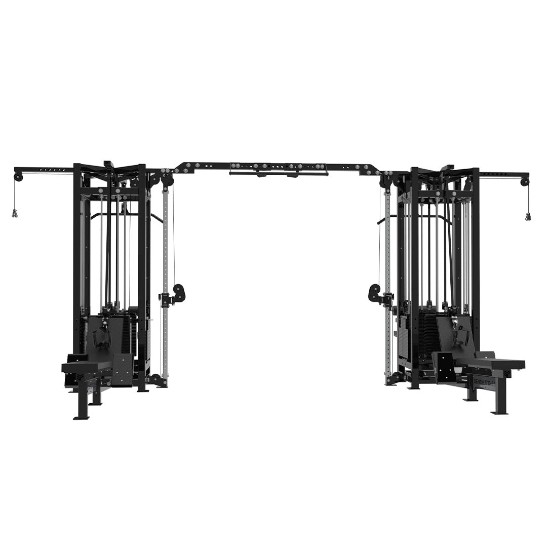 ASPIRE 8 Station Multi Gym – view 5 – Bench Fitness