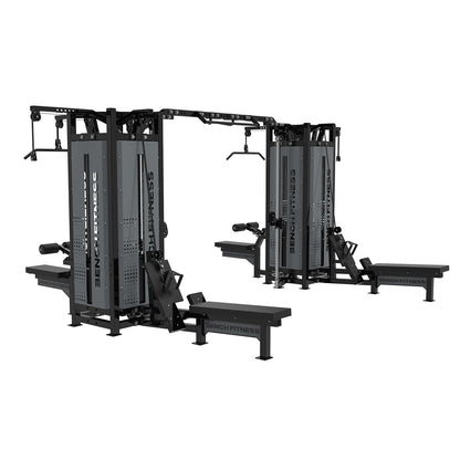 ASPIRE 8 Station Multi Gym – view 1 – Bench Fitness