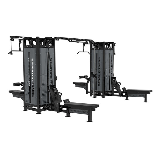 ASPIRE 8 Station Multi Gym – view 1 – Bench Fitness