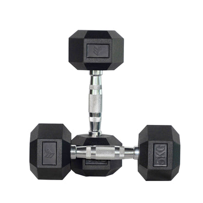 Bench Hex Dumbbell KG Pair – view 8 – Bench Fitness