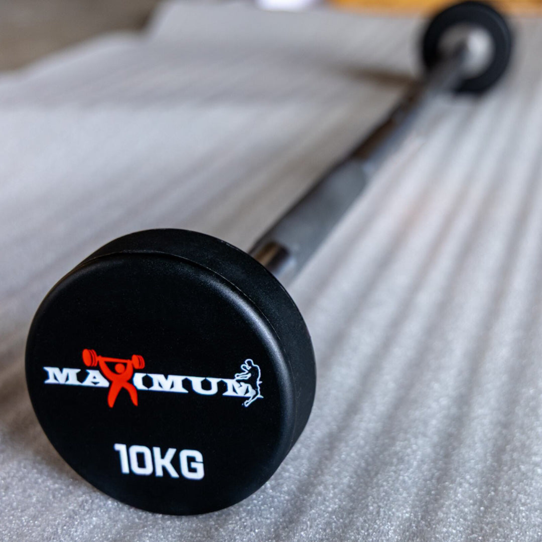 CPU Custom Fixed Barbell – fixed barbell set, gym view – Bench Fitness