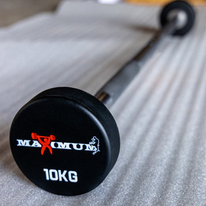 CPU Custom Fixed Barbell – fixed barbell set, gym view – Bench Fitness