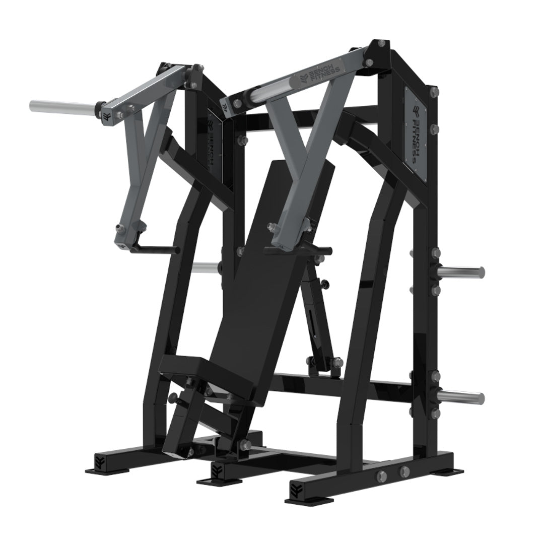 EXCEED V2 Seated Incline Bench Press (Classic Frame) – view 3 – Bench Fitness