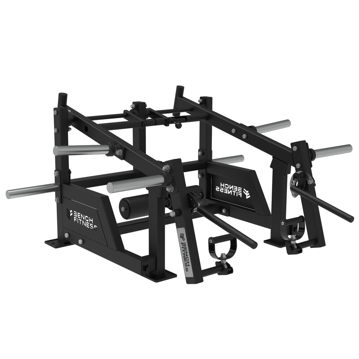 GLUTE PRO Multi Lunge – matt black – Bench Fitness