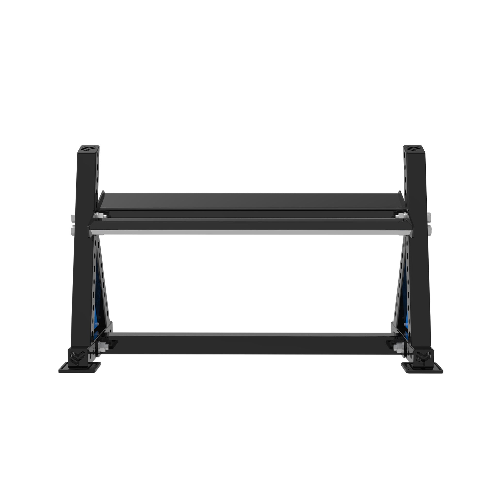 REVOLVE Hex DB 1.2m 1 Tier Storage – view 2 – Bench Fitness