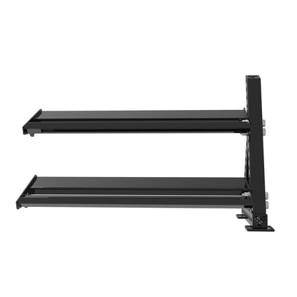 REVOLVE Hex DB 1.2m 2 Tier Extension – view 2 – Bench Fitness