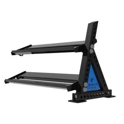 REVOLVE Hex DB 1.2m 2 Tier Extension – view 1 – Bench Fitness