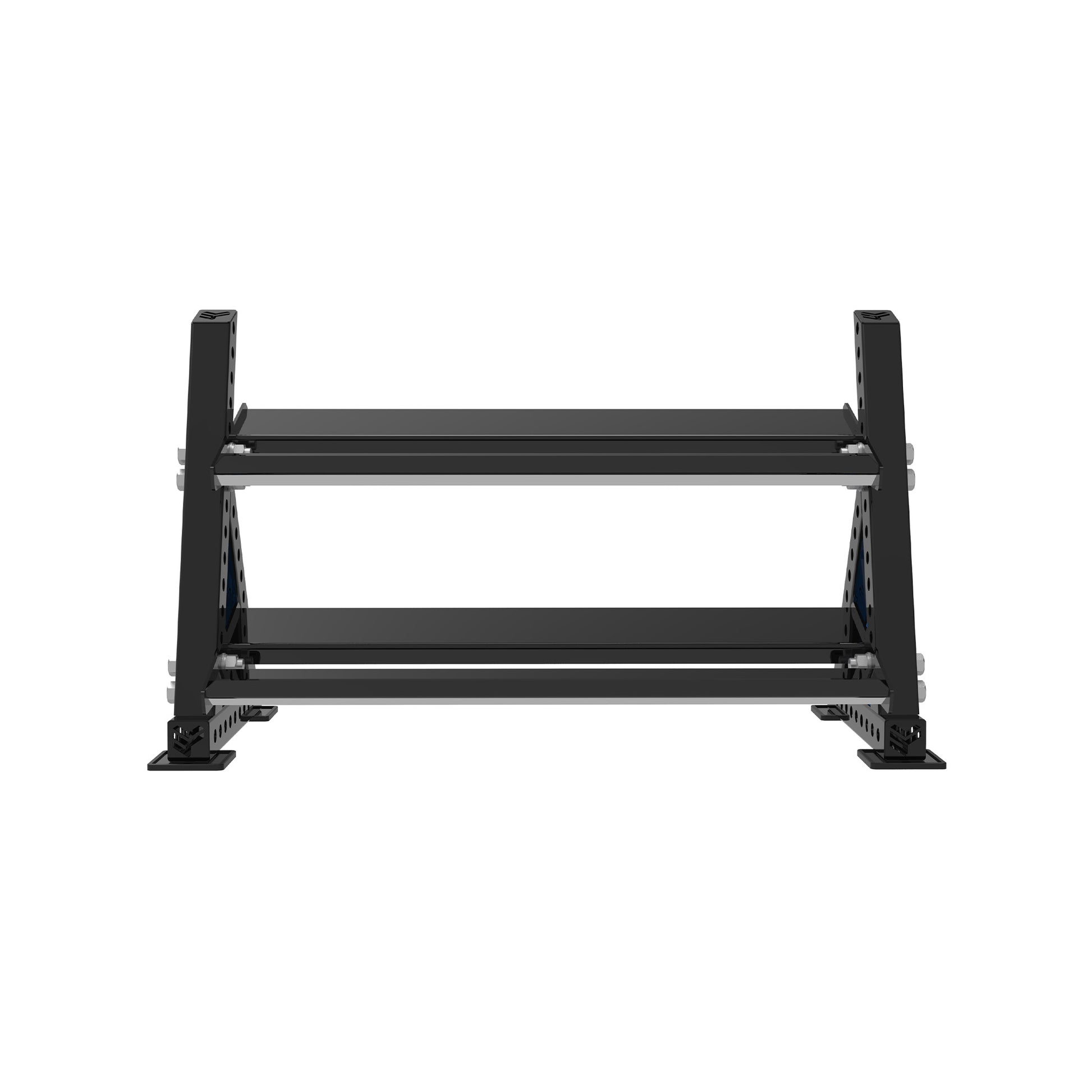 REVOLVE Hex DB 1.2m 2 Tier Storage – view 2 – Bench Fitness