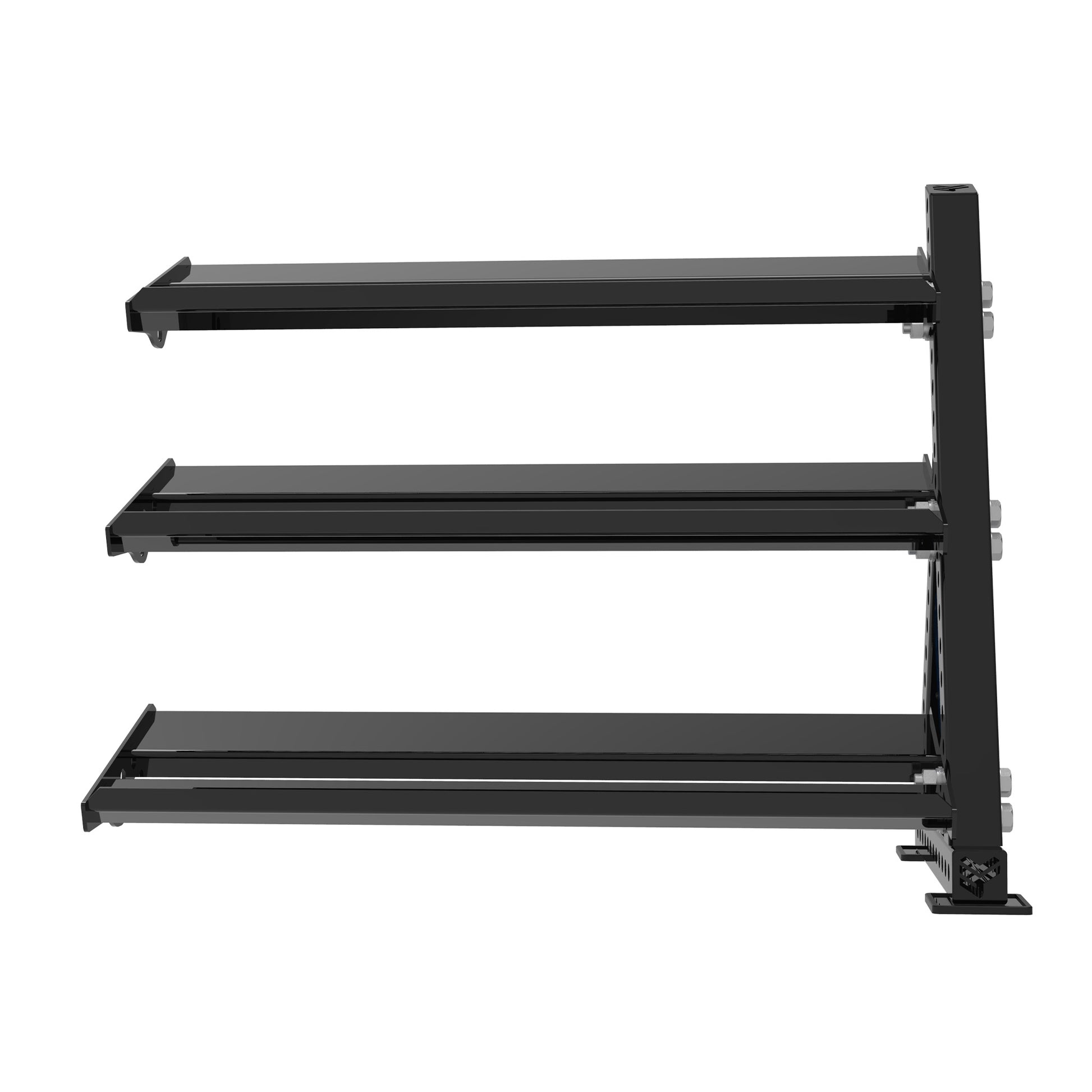 REVOLVE Hex DB 1.2m 3 Tier Extension – view 2 – Bench Fitness