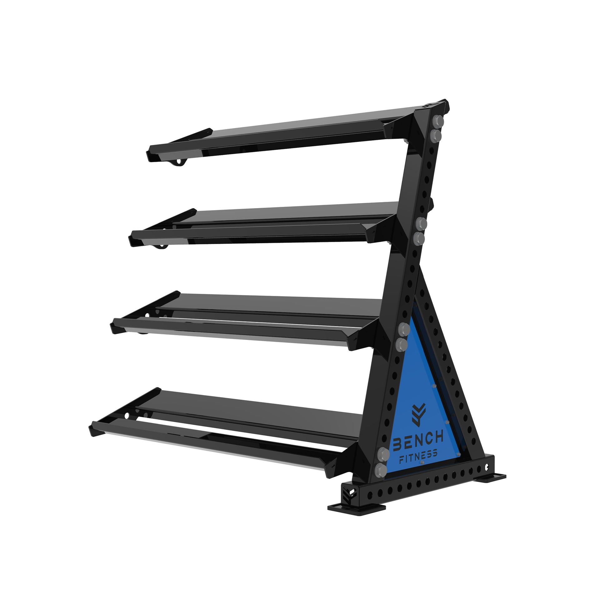 REVOLVE Hex DB 1.2m 4 Tier Extension – view 1 – Bench Fitness