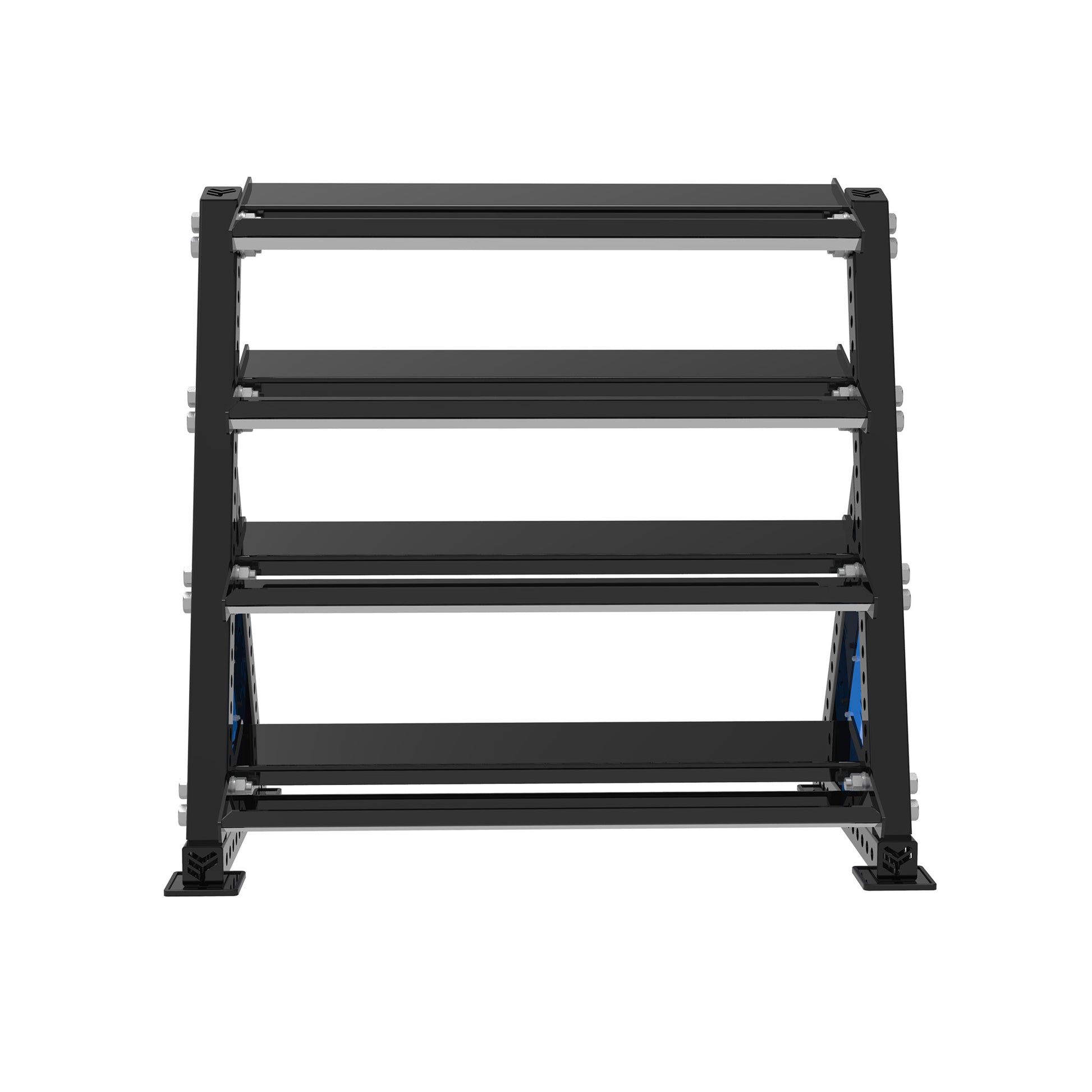 REVOLVE Hex DB 1.2m 4 Tier Storage – view 2 – Bench Fitness