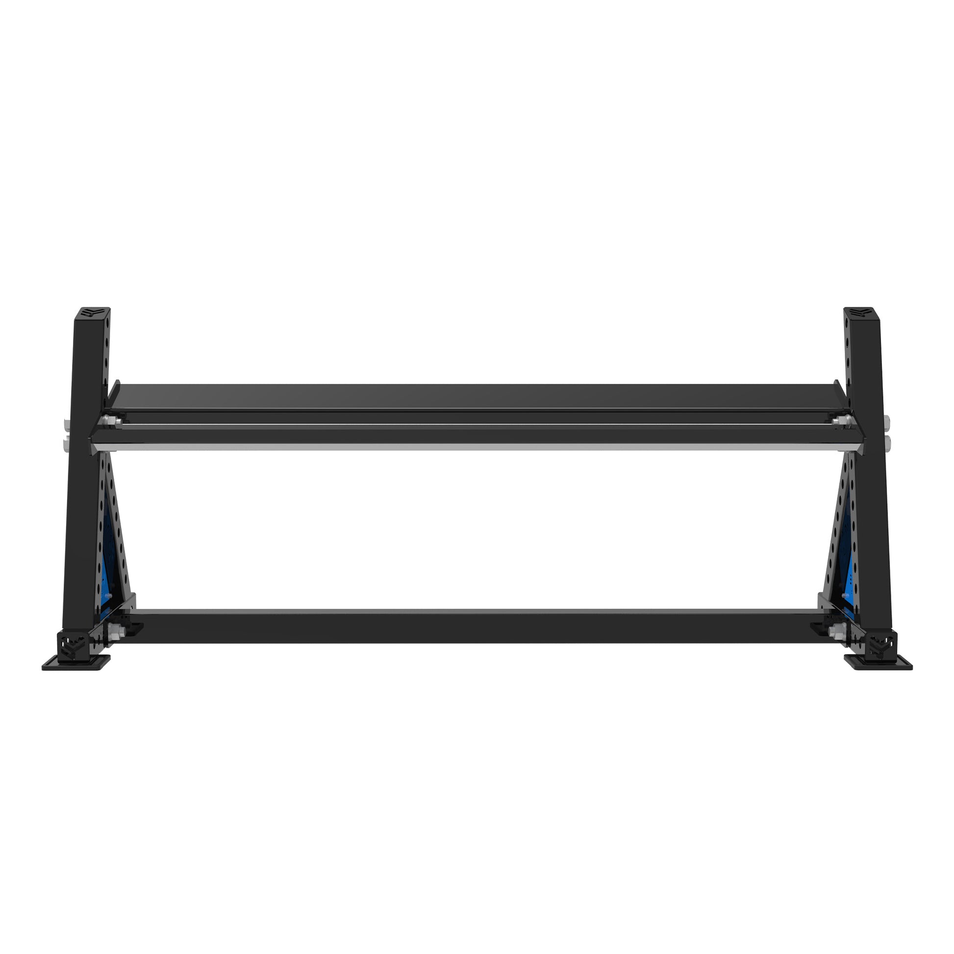 REVOLVE Hex DB 1.8m 1 Tier Storage – view 2 – Bench Fitness