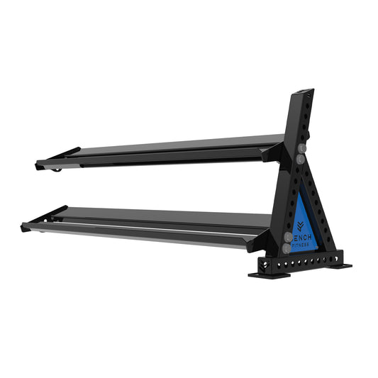 REVOLVE Hex DB 1.8m 2 Tier Extension – view 1 – Bench Fitness