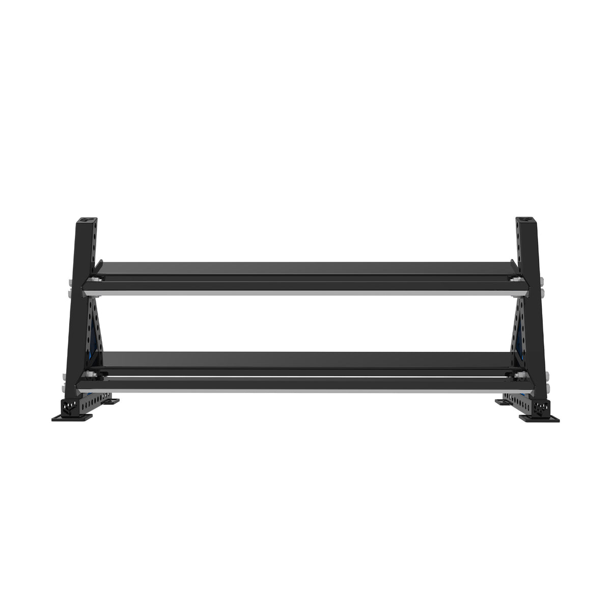 REVOLVE Hex DB 1.8m 2 Tier Storage – view 2 – Bench Fitness