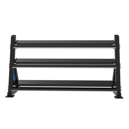 REVOLVE Hex DB 1.8m 3 Tier Storage – view 2 – Bench Fitness