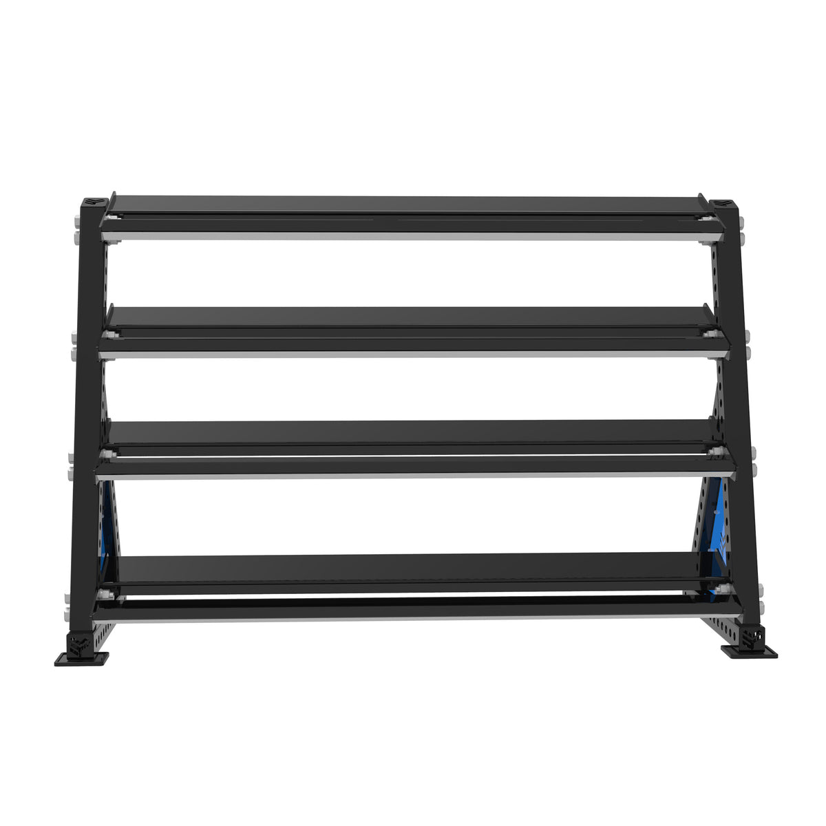 REVOLVE Hex DB 1.8m 4 Tier Storage – view 2 – Bench Fitness