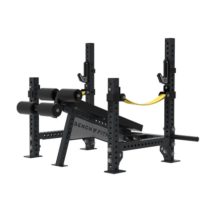 REVOLVE Power Decline Bench – feature detail 3 – Bench Fitness