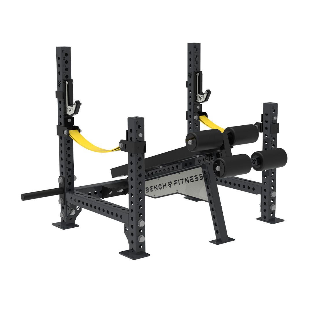 REVOLVE Power Decline Bench – studio view 6 – Bench Fitness