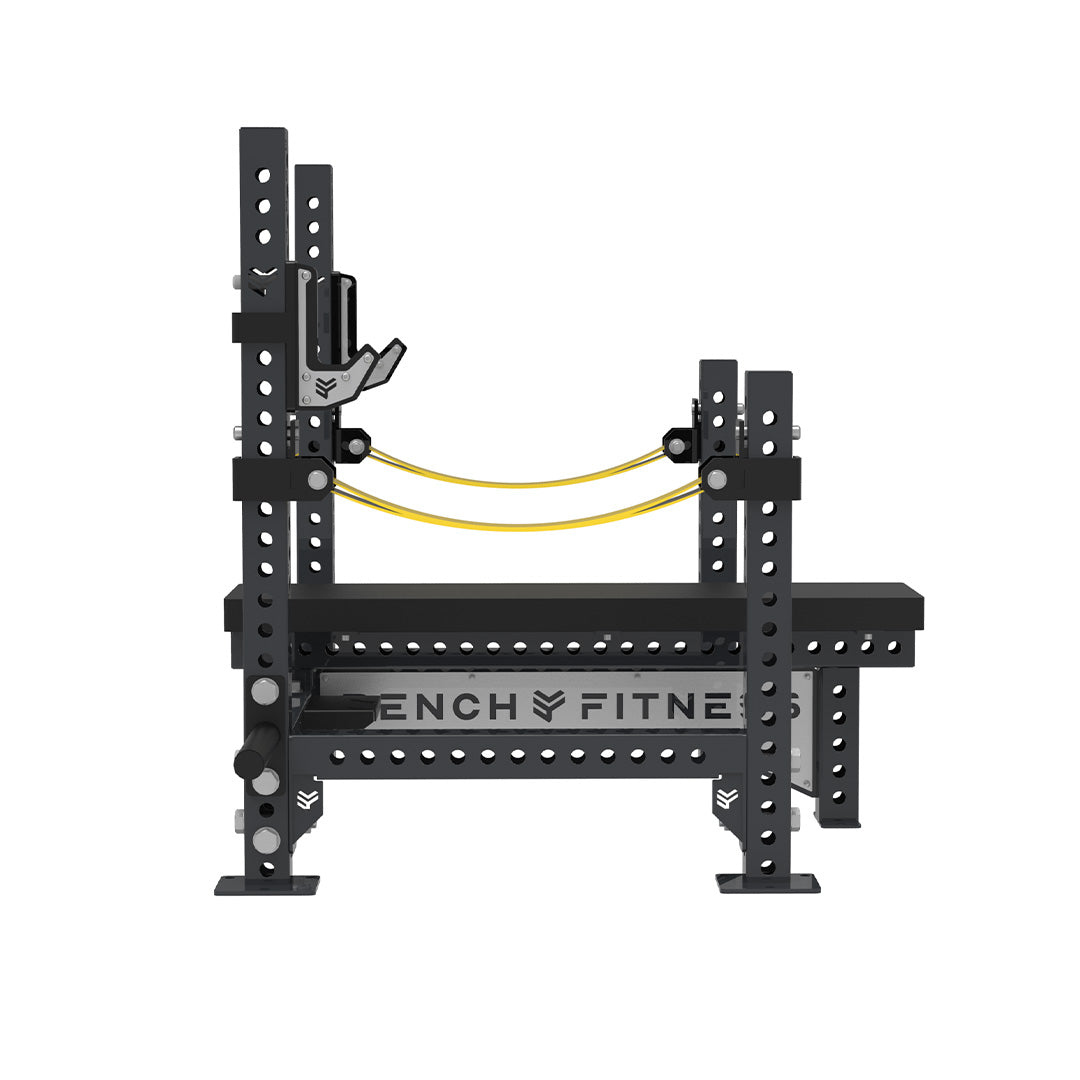 REVOLVE Power Flat Bench – feature detail 1 – Bench Fitness