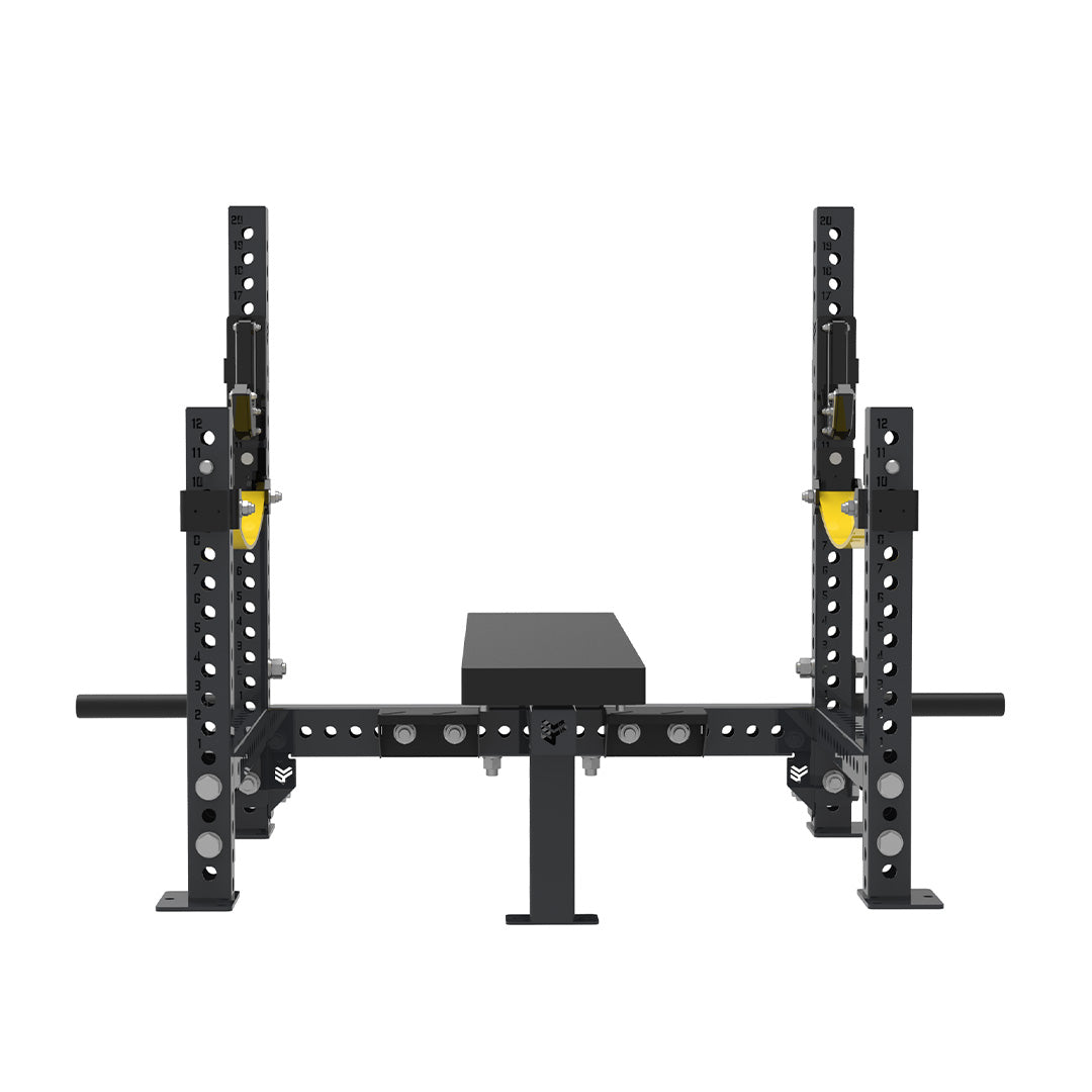 REVOLVE Power Flat Bench – feature detail 2 – Bench Fitness