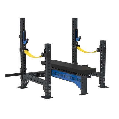 REVOLVE Power Flat Bench – studio view 4 – Bench Fitness