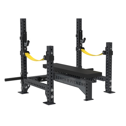REVOLVE Power Flat Bench – studio view 5 – Bench Fitness
