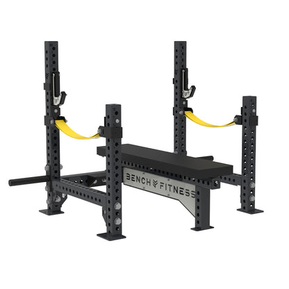 REVOLVE Power Flat Bench – studio view 6 – Bench Fitness