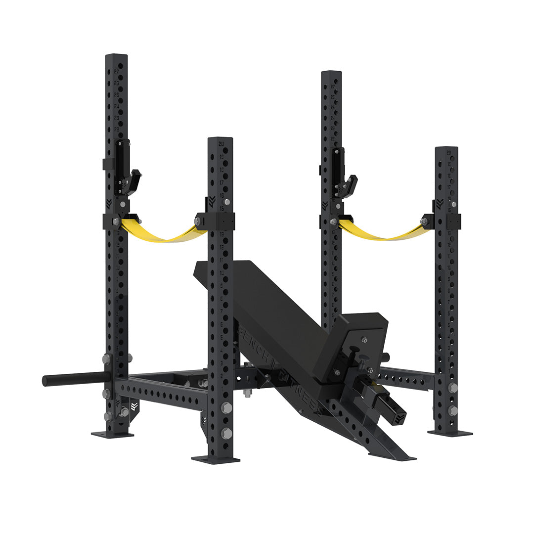 REVOLVE Power Incline Bench – studio view 2 – Bench Fitness