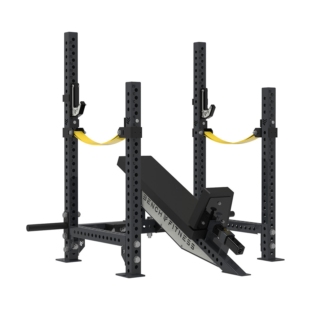 REVOLVE Power Incline Bench – studio view 1 – Bench Fitness