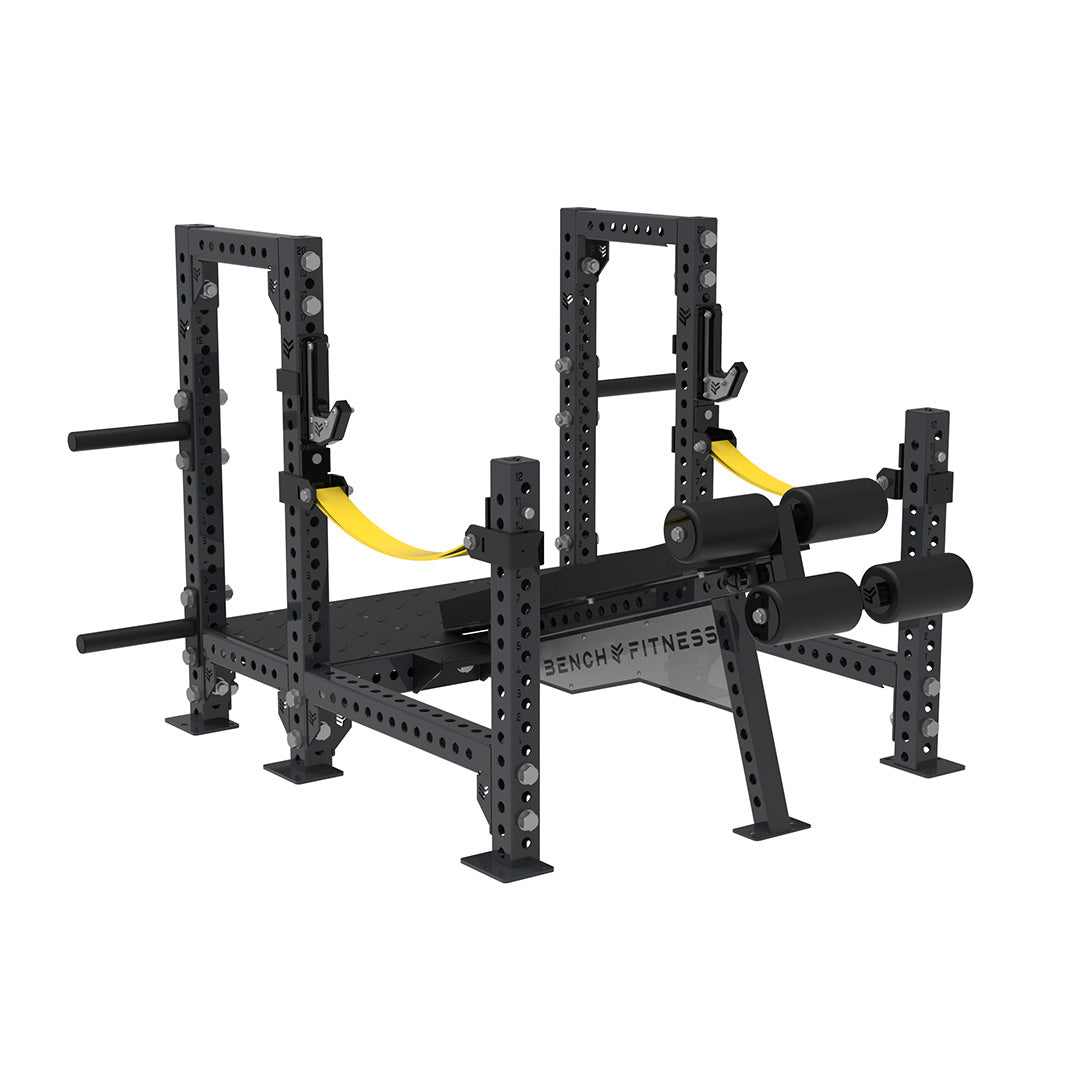 REVOLVE Pro Power Decline Bench – studio view 7 – Bench Fitness